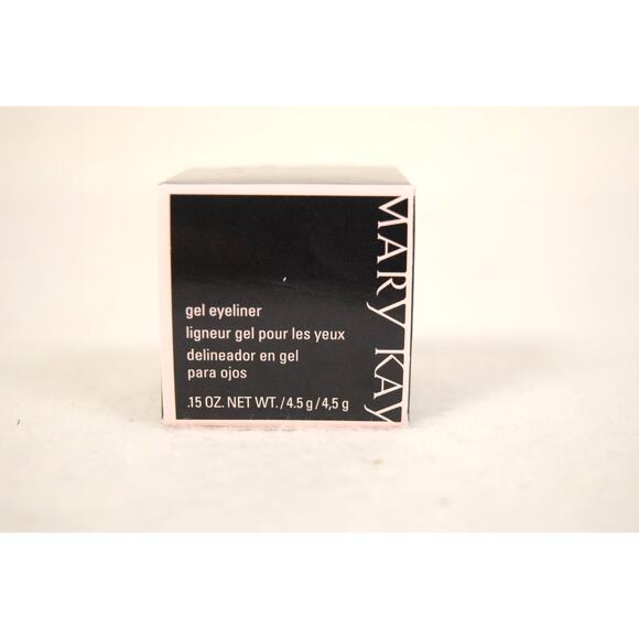 Mary Kay Jet Black #085705 Gel Eyeliner & Applicator .15 oz New in Box NIB - Picture 4 of 8